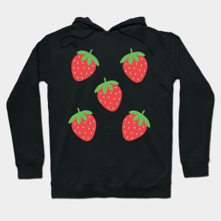 Cute strawberry pattern Hoodie